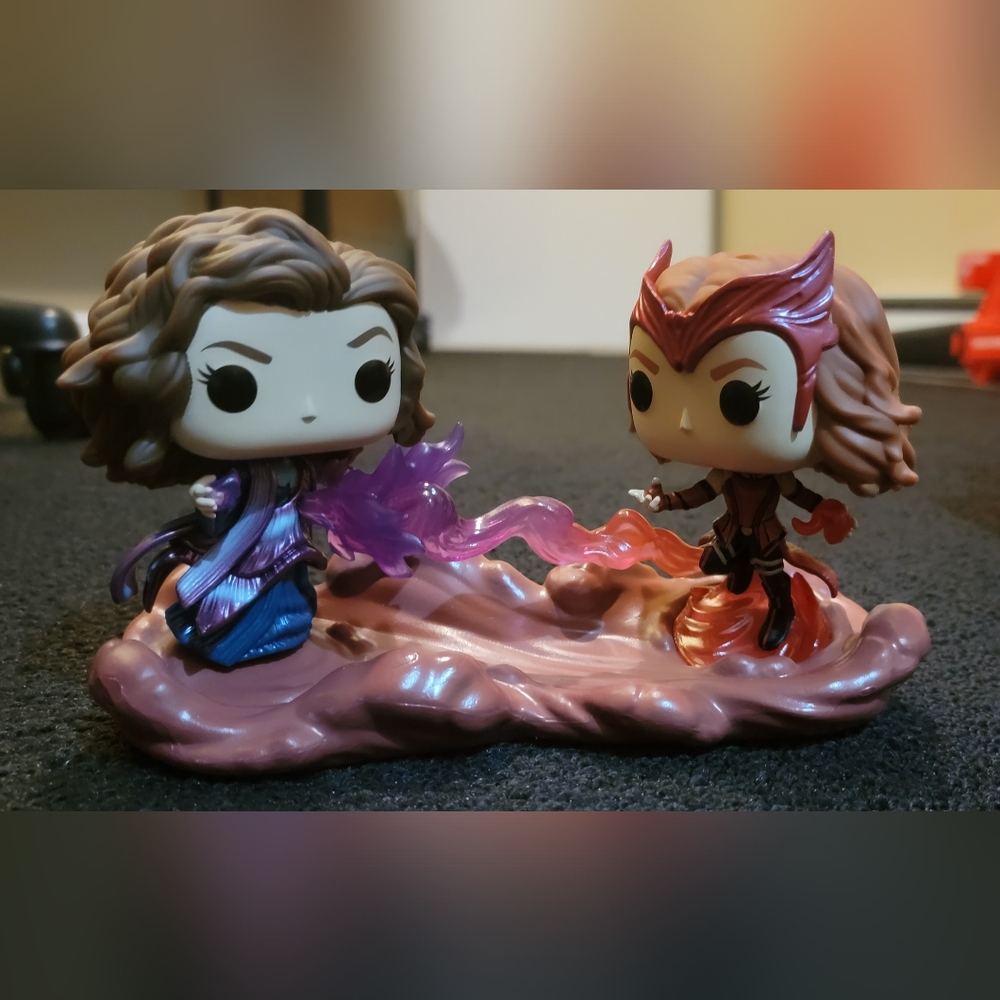 Marvel Wandavision Funko Pop Scene